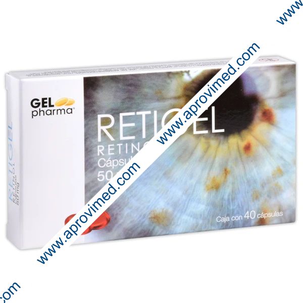 RETIGEL c/40 CAPS. 50 MG.