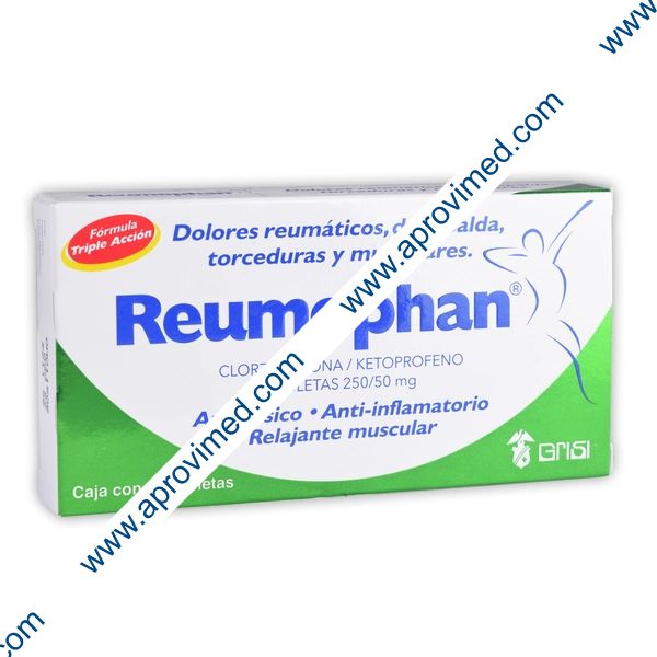REUMOPHAN c/20 TABS. 250/50 MG.