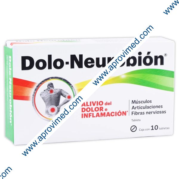 DOLO-NEUROBIÓN c/10 TABS. 50/50/50/0.25 MG.