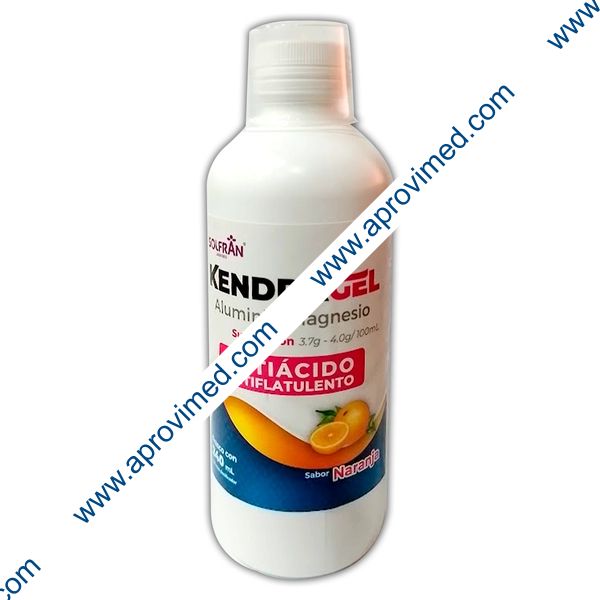 KENDRAGEL SUSP. Fco. 240 ML. 3.7-4.0 G/100 ML.