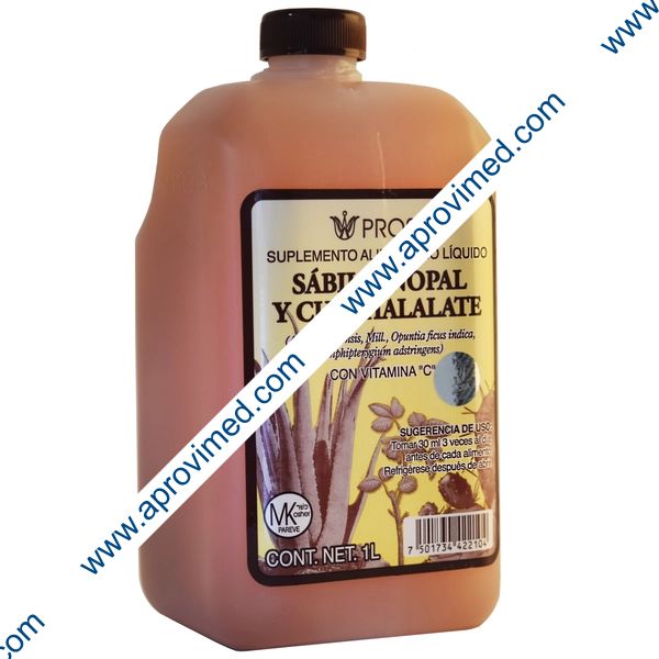 SÁBILA/NOPAL/CUACHALALATE (Prosa) Líquido Fco. 1 LT.