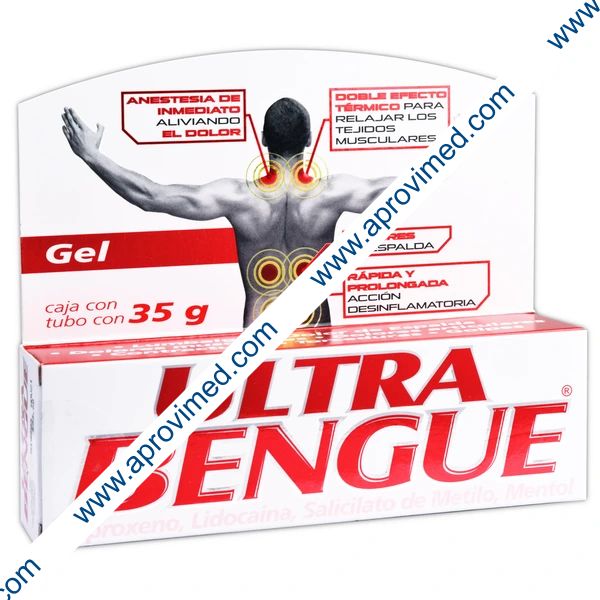 ULTRA BENGUE GEL "Rojo" Tubo c/35 G.