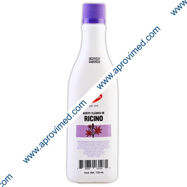 ACEITE de RICINO Clásico (Jaloma) Fco. 120 ML.