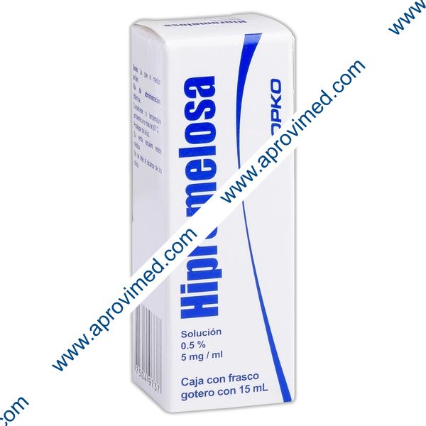 HIPROMELOSA (Opko) Sol. Oft. 0.5% Fco. Gotero 15 ML.