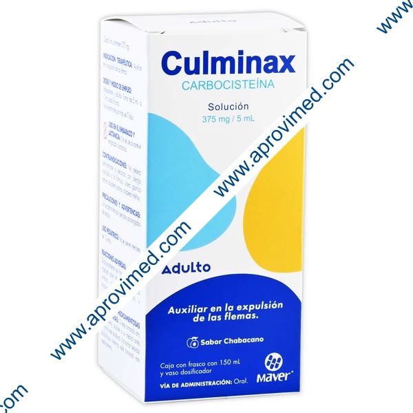 CULMINAX SOLUCIÓN Adulto Fco. 150 ML. 375 MG/5 ML.