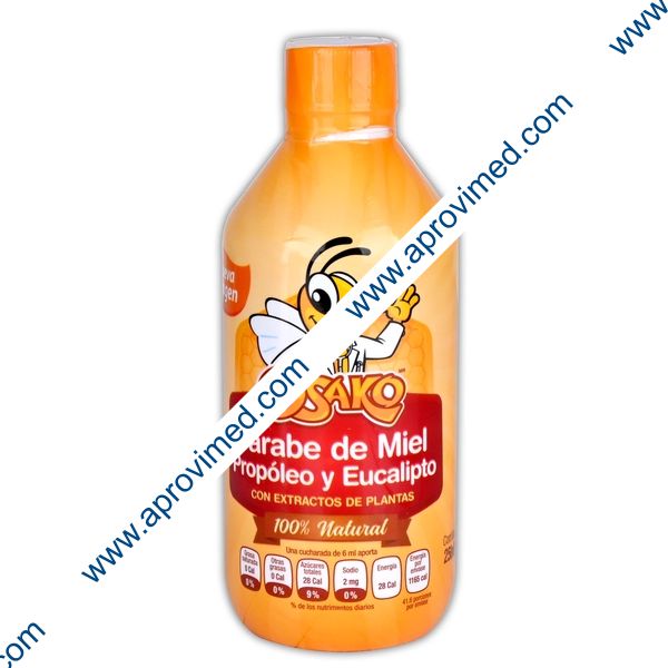 OSAKO ABANGO c/PROPOLEO y EUCALIPTO JARABE Fco. 250 ML.
