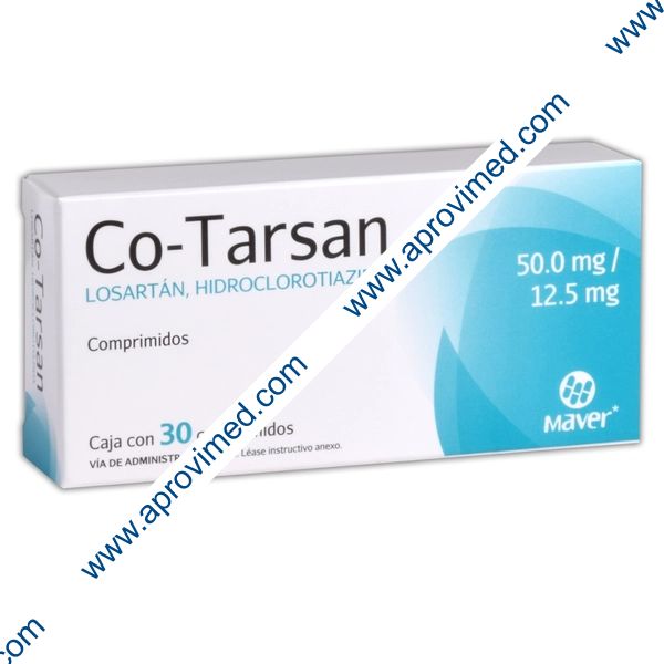 CO-TARSAN c/30 COMPS. 50/12.5 MG.
