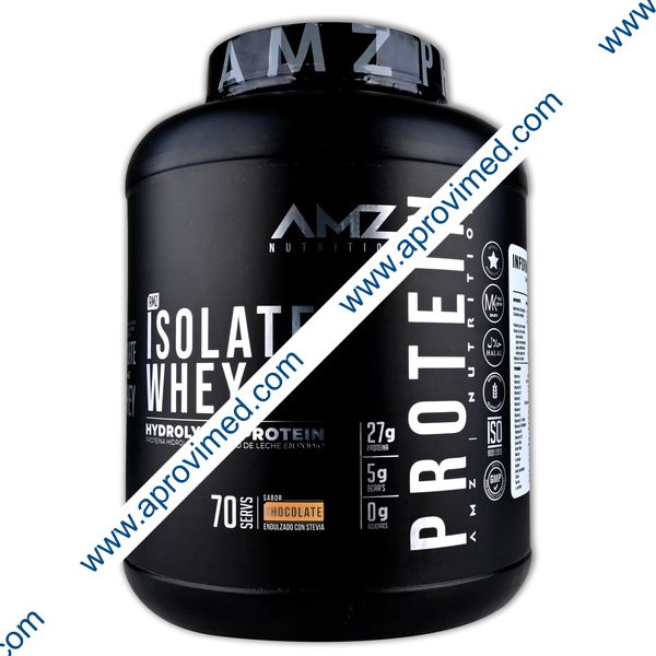 ISOLATE WHEY (AMZ) POLVO Sabor Chocolate Bote 2.310 KG.