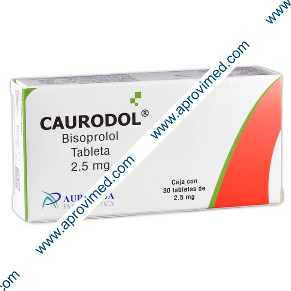 CAURODOL c/30 TABS. 2.5 MG.