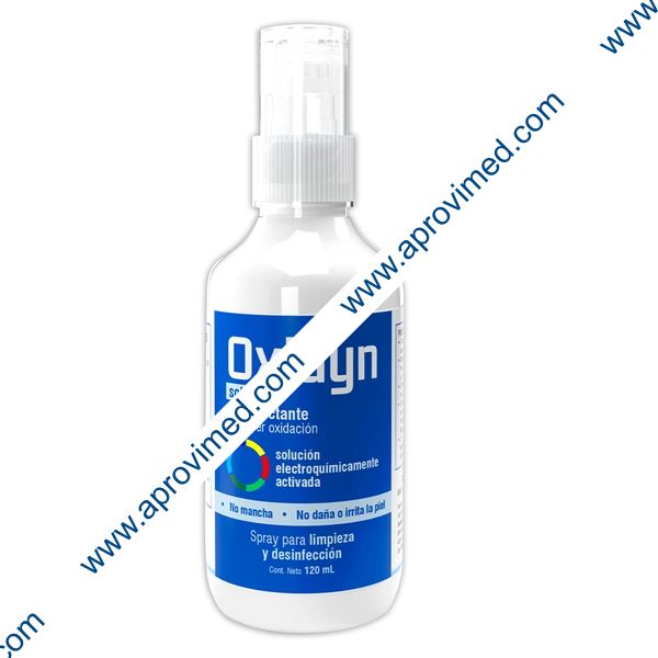 OXIDYN Desinfectante de super oxidación SOL. SPRAY Fco. c/120 ML.