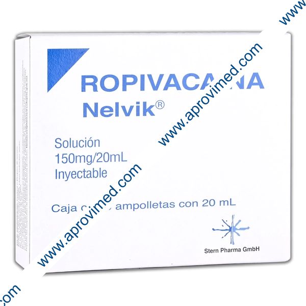 NELVIK Sol. Iny. c/5 AMPTAS. 150 MG/20 ML.