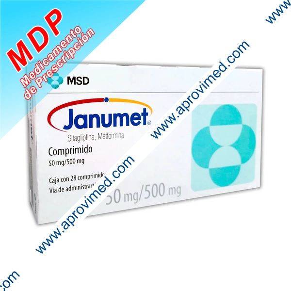 JANUMET c/28 COMPS. 50/500 MG.
