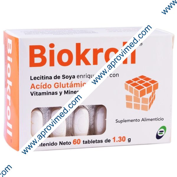 BIOKROLL c/60 TABS. 1.30 G.