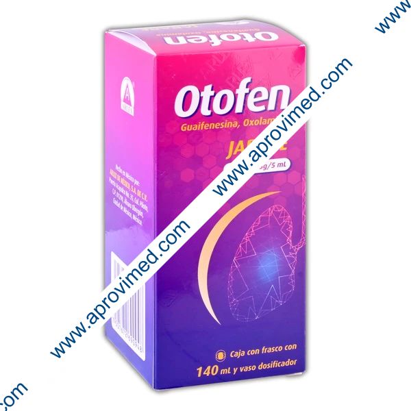 OTOFEN JARABE Fco. 140 ML. 0.1-0.05 G/5 ML.