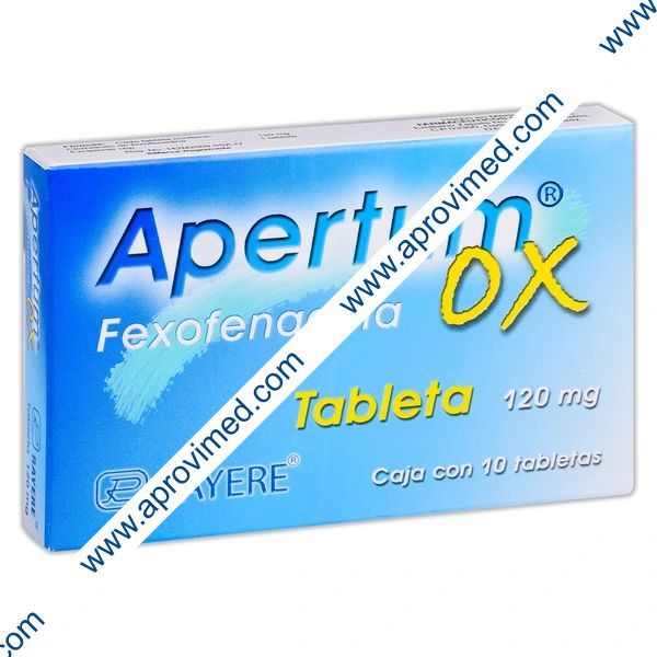 APERTUM-OX c/10 TABS. 120 MG.
