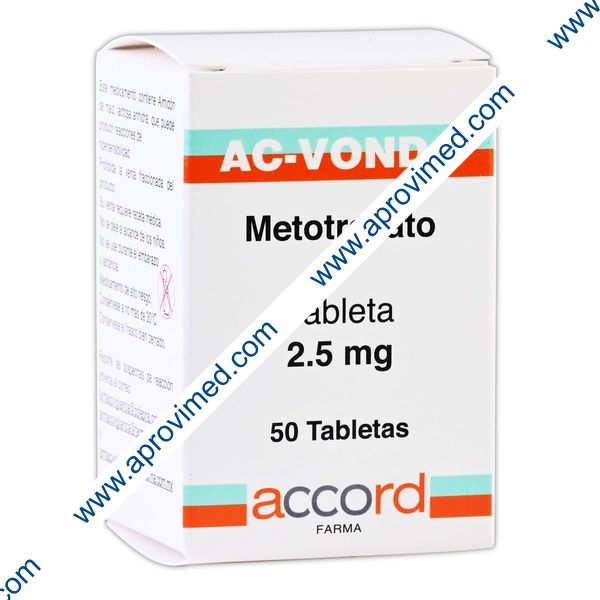 AC-VONDA Cja/Fco. c/50 TABS. 2.5 MG.