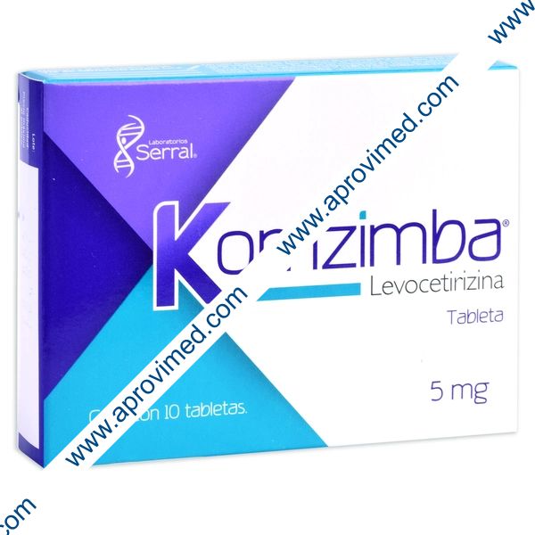 KOMZIMBA c/10 TABS. 5 MG.