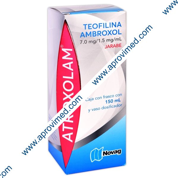 ATROXOLAM JBE. Fco. 150 ML. 7.0-1.5 MG/1 ML.