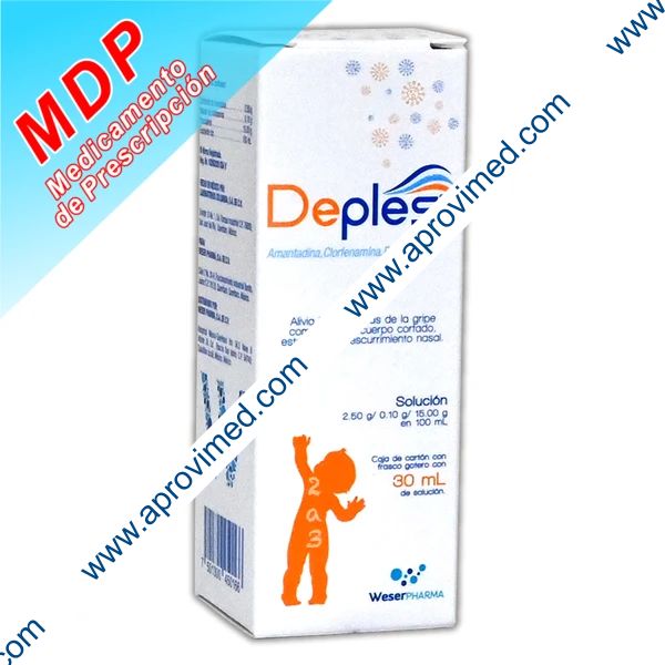 DEPLES SOL. Fco. Gotero 30 ML. 2.5-0.1-15 G/100 ML.