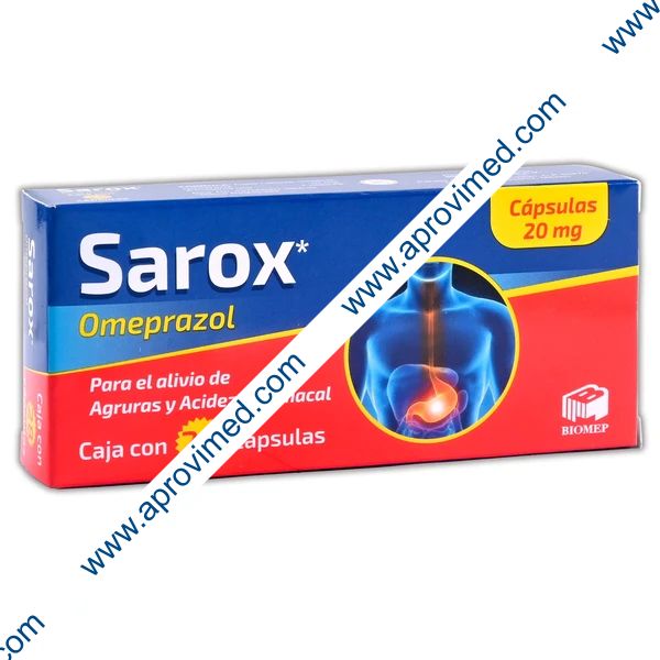 SAROX c/ 28 CAPS. 20 MG.