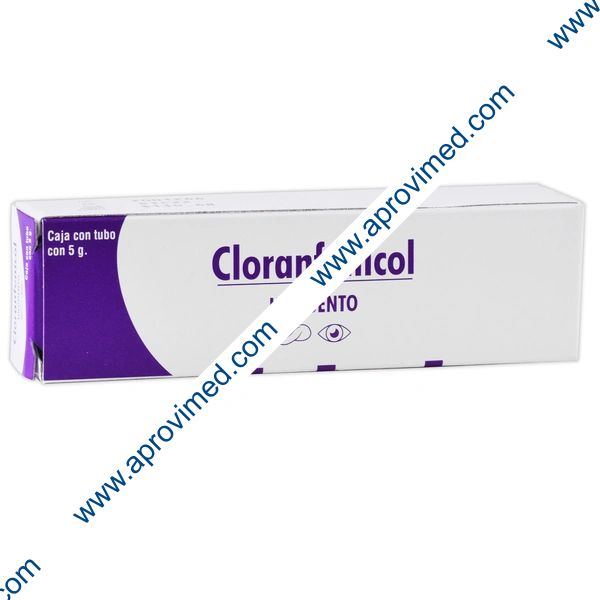 CLORANFENICOL (Grin) Ungto. Oft. TUBO c/5 G. 5 MG/1 G.