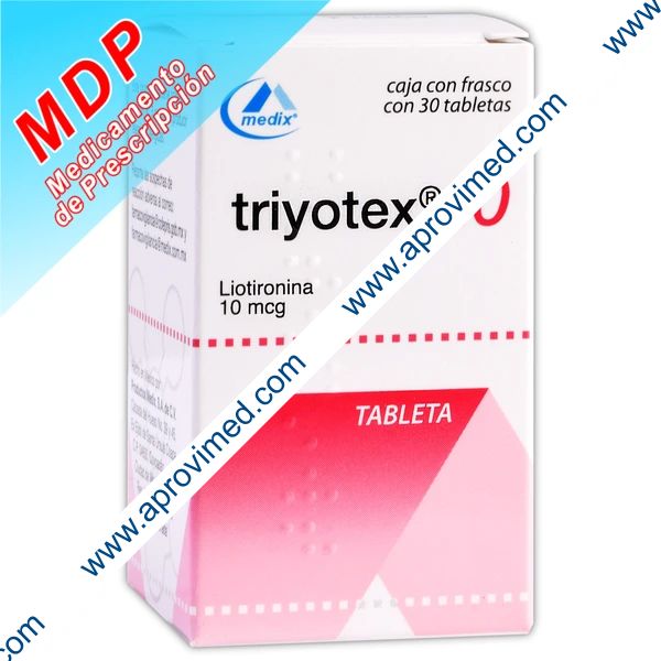 TRIYOTEX 10 c/30 TABS. 10 MCG.
