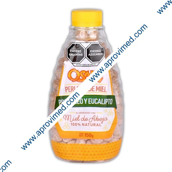 OSAKO PERLITAS de MIEL c/Propoleo y Eucalipto 150 G.
