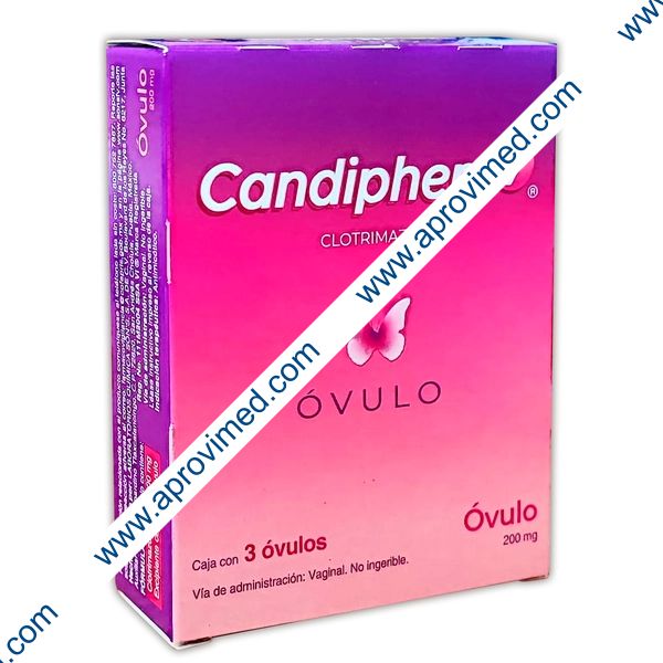 CANDIPHEN-V c/3 ÓVULOS 200 MG.