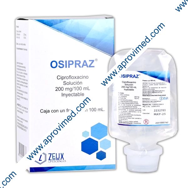 OSIPRAZ Sol. Iny. c/1 Fco. 100 ML. 200 MG/100 ML.