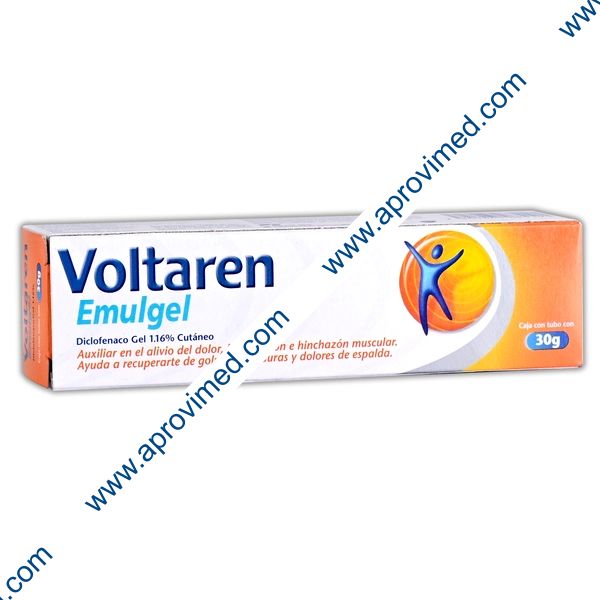 VOLTAREN EMULGEL 1.16% GEL Tubo c/ 30 G.