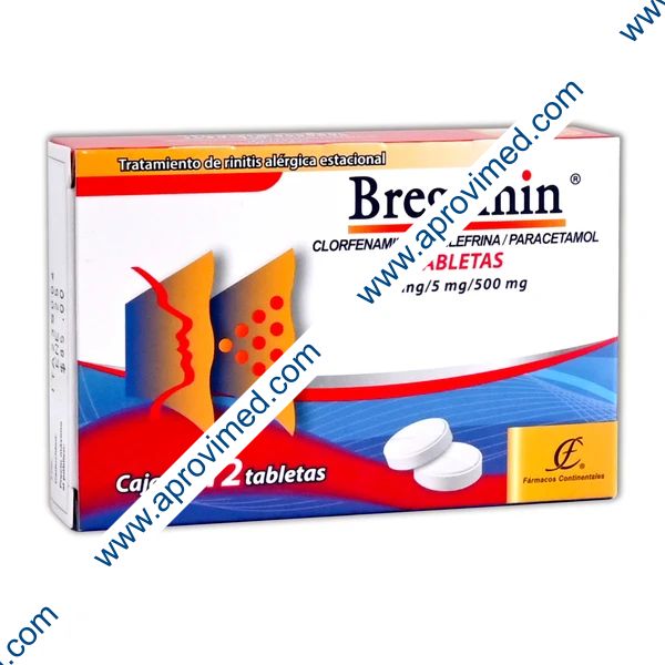 BREGAMIN Adulto c/12 TABS. 4/5/500 MG.