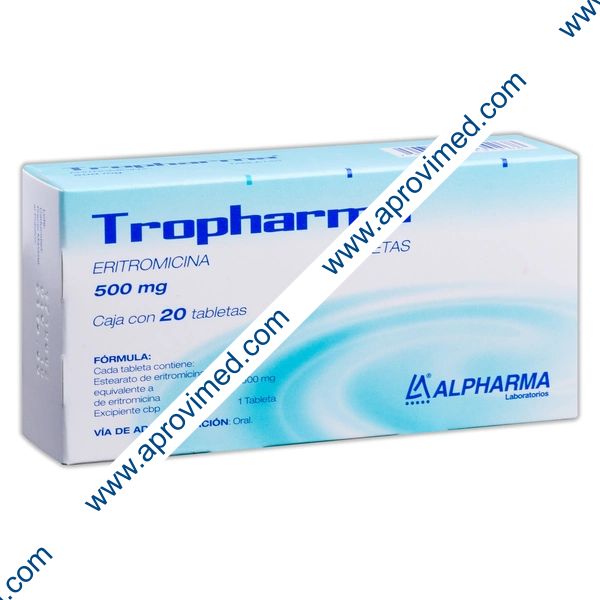 TROPHARMA c/20 TABS. 500 MG.