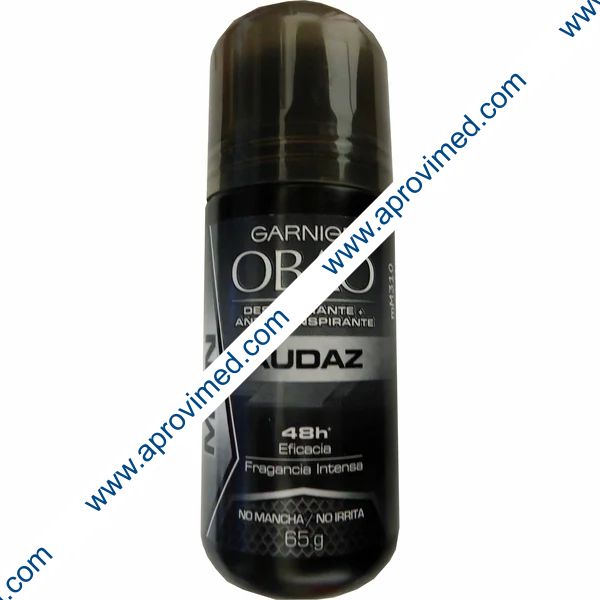 DESODORANTE OBAO Audaz 48H Roll on p/Caballero 65 G.