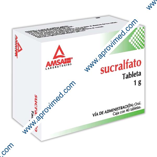 SUCRALFATO (Amsa) c/40 TABS. 1 G.