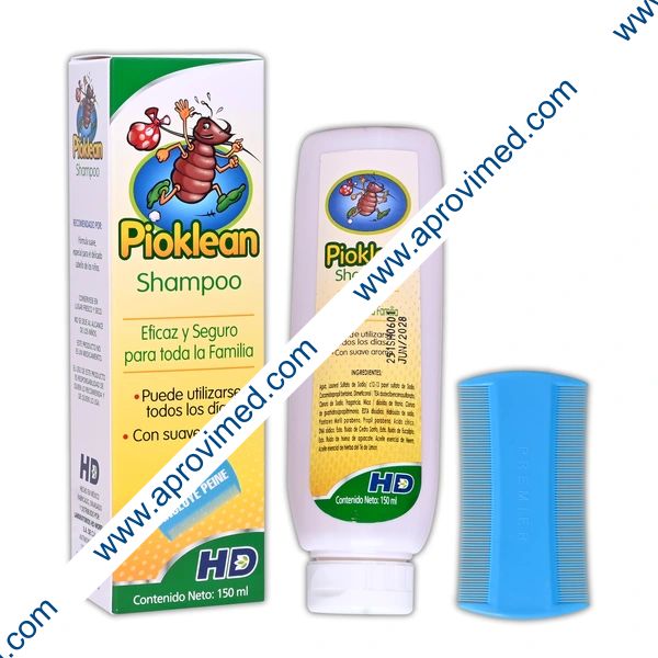 PIOKLEAN SHAMPOO y PEINE Fco. 150 ML.