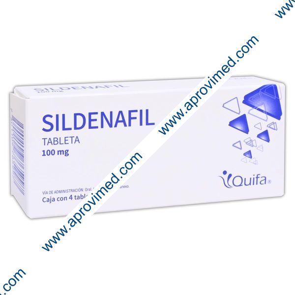 SILDENAFIL (Quifa) c/4 TABS. 100 MG.