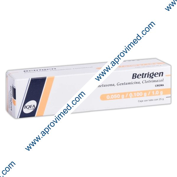 BETRIGEN CREMA Tubo c/25 G. 0.050-0.100-1.0 G/100 G.