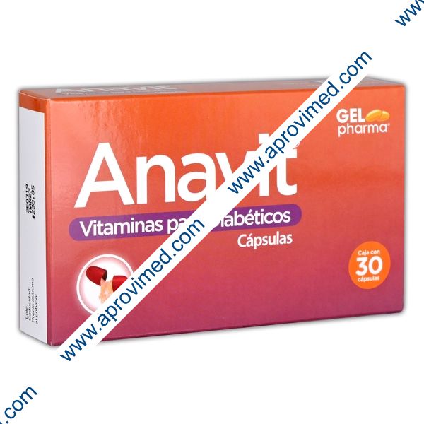 ANAVIT Diabéticos c/30 CÁPSULAS.