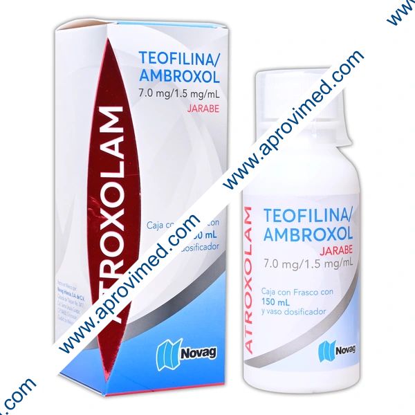 ATROXOLAM JARABE Fco. 150 ML. 7.0-1.5 MG/1 ML.