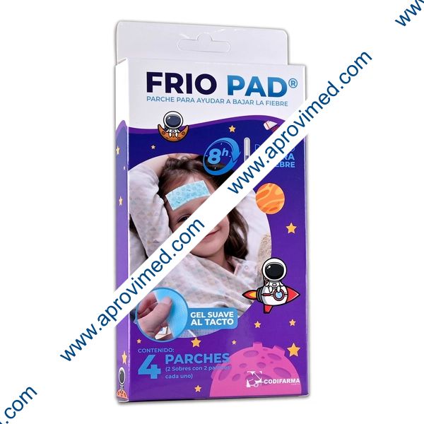 FRIO PAD 8h Caja c/4 PARCHES.