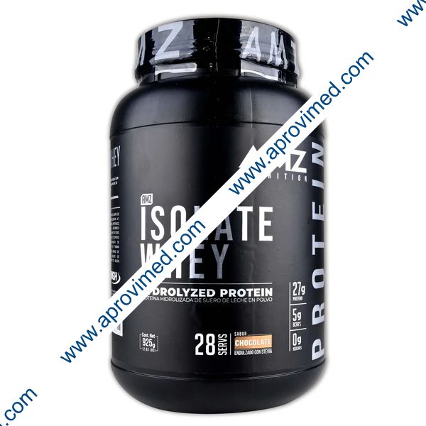 ISOLATE WHEY (AMZ) POLVO Sabor Chocolate Bote  925 G.