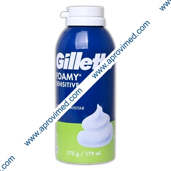 ESPUMA DE AFEITAR GILLETTE SENSITIVE Fco. 175 G/179 ML.