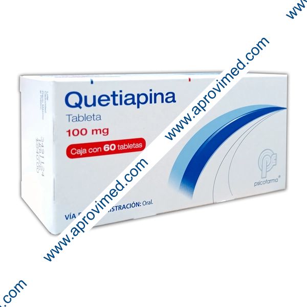 QUETIAPINA (Alpharma) c/60 TABS. 100 MG.