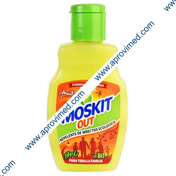MOSKIT OUT Repelente GEL Fco.  80 ML.