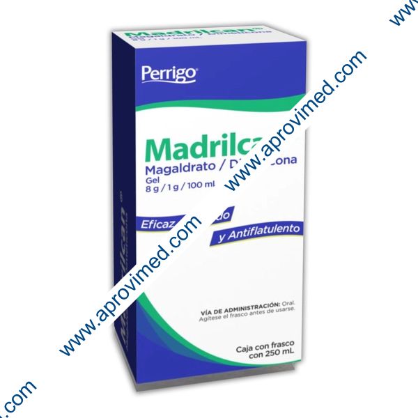 MADRILCAN GEL Fco. 250 ML. 8-1 G/100 ML.