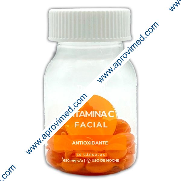 VITAMINA-C Facial (Dr. Will R. Lax) c/30 CAPS. 650 MG.