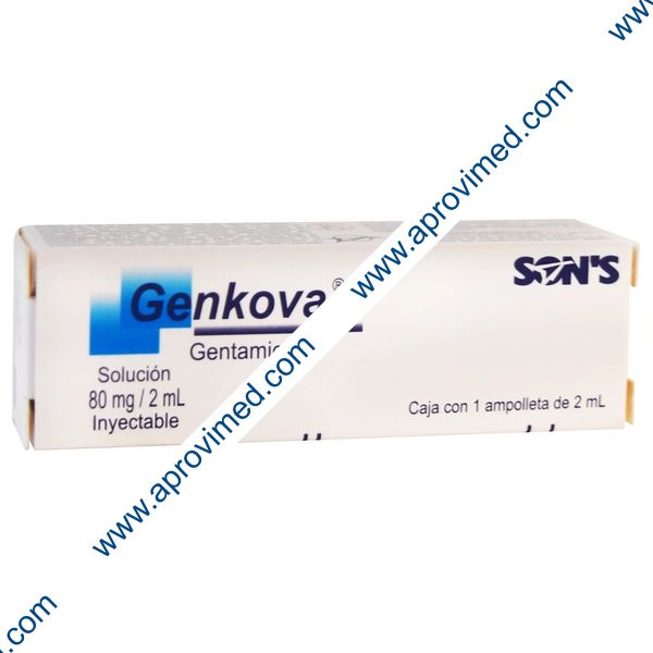 GENKOVA Sol. Iny. c/1 AMPTA.  80 MG/2 ML.