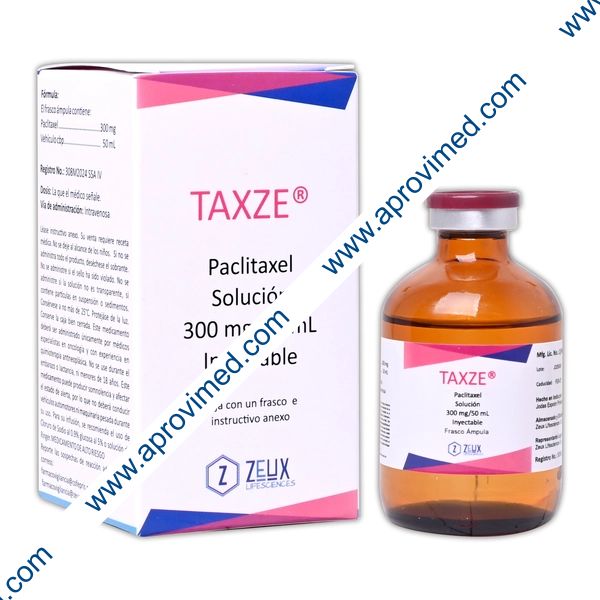 TAXZE Sol. Iny. c/1 FCO. AMP. 300 MG/50 ML.