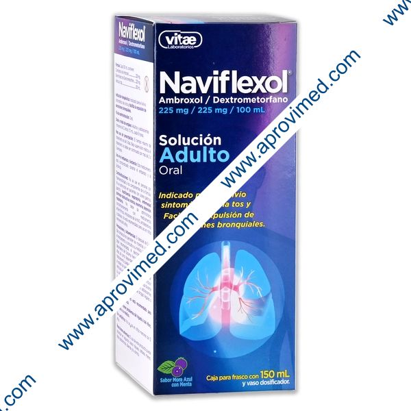 NAVIFLEXOL SOL. Adulto Fco. 150 ML.  225-225 MG/100 ML.