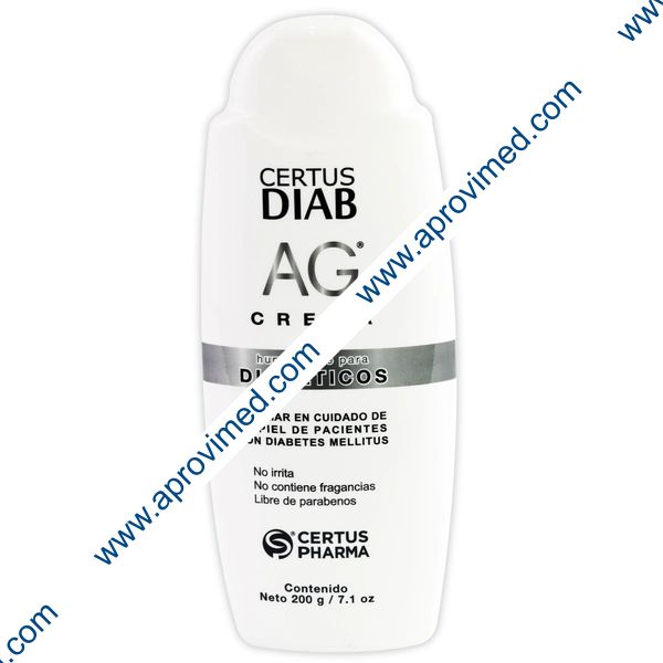 CERTUS DIAB AG CREMA Humectante p/Diabéticos Fco. c/200 G.